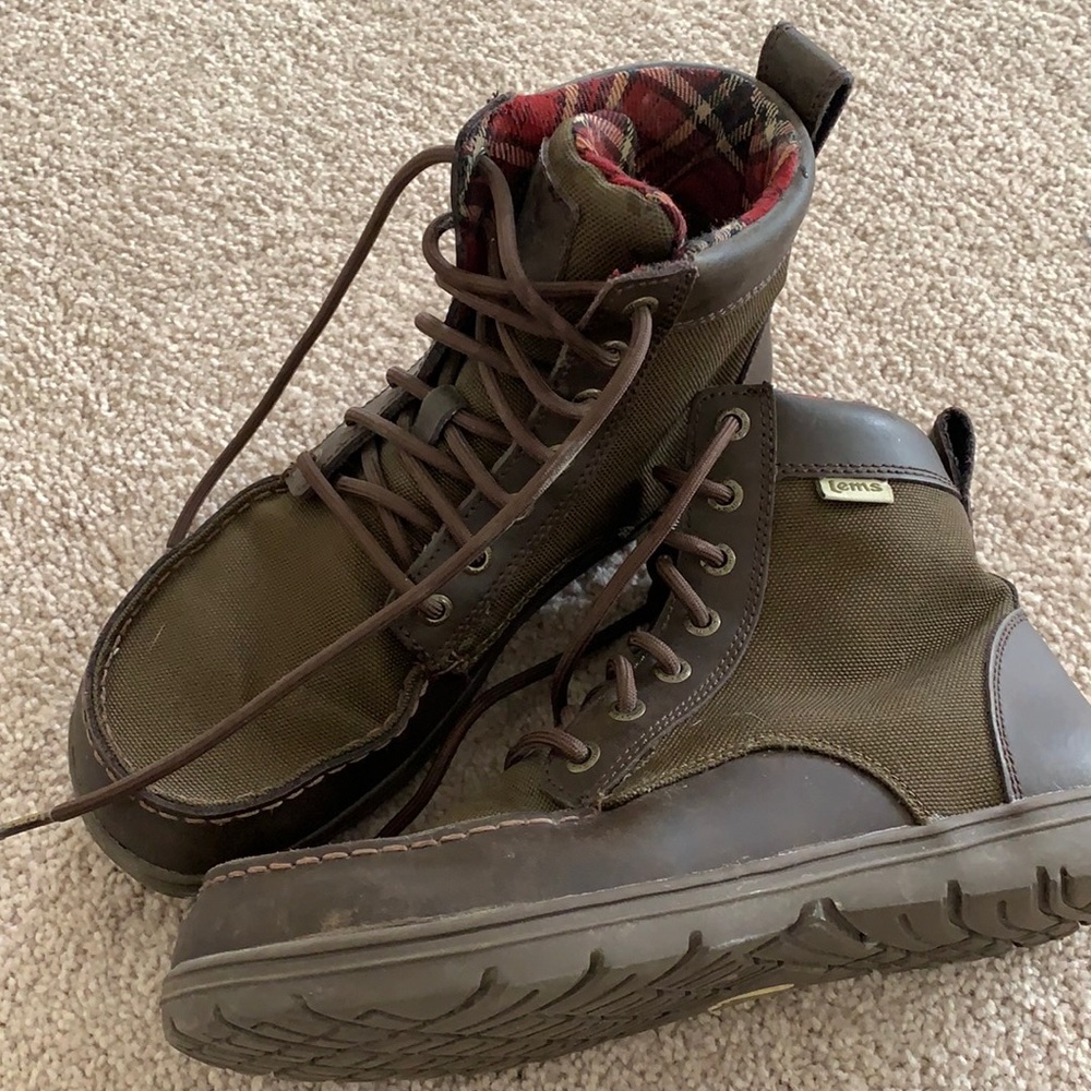 Men’s Lens fabric boots